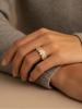 925 Sterling Silver Advanced Fashion Exquisite Oval Zircon Ring For Women Engagement Wedding Luxury High Quality Fine Jewelry