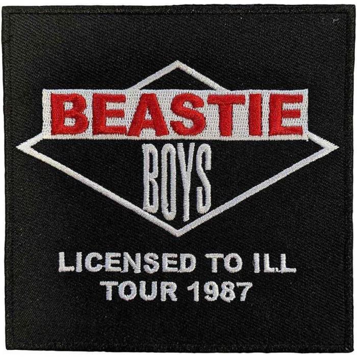 Beastie Boys Licensed To Ill Tour 1987 Woven Iron On Patch