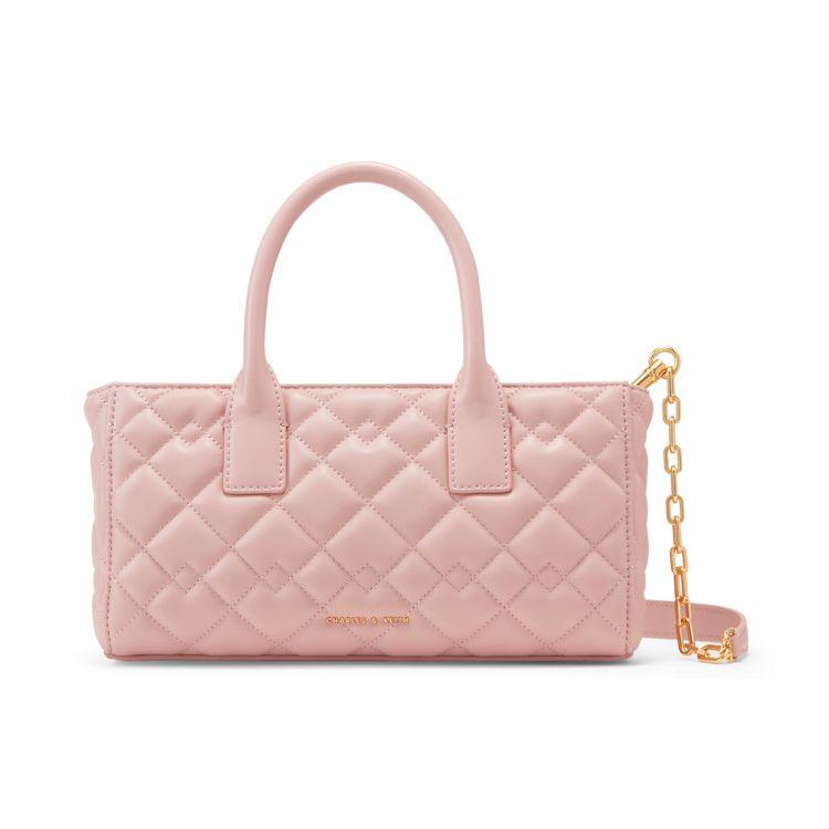 Charles & Keith Quilted Chain Crossbody Bag Women Shoulder Bag CK2-31220013