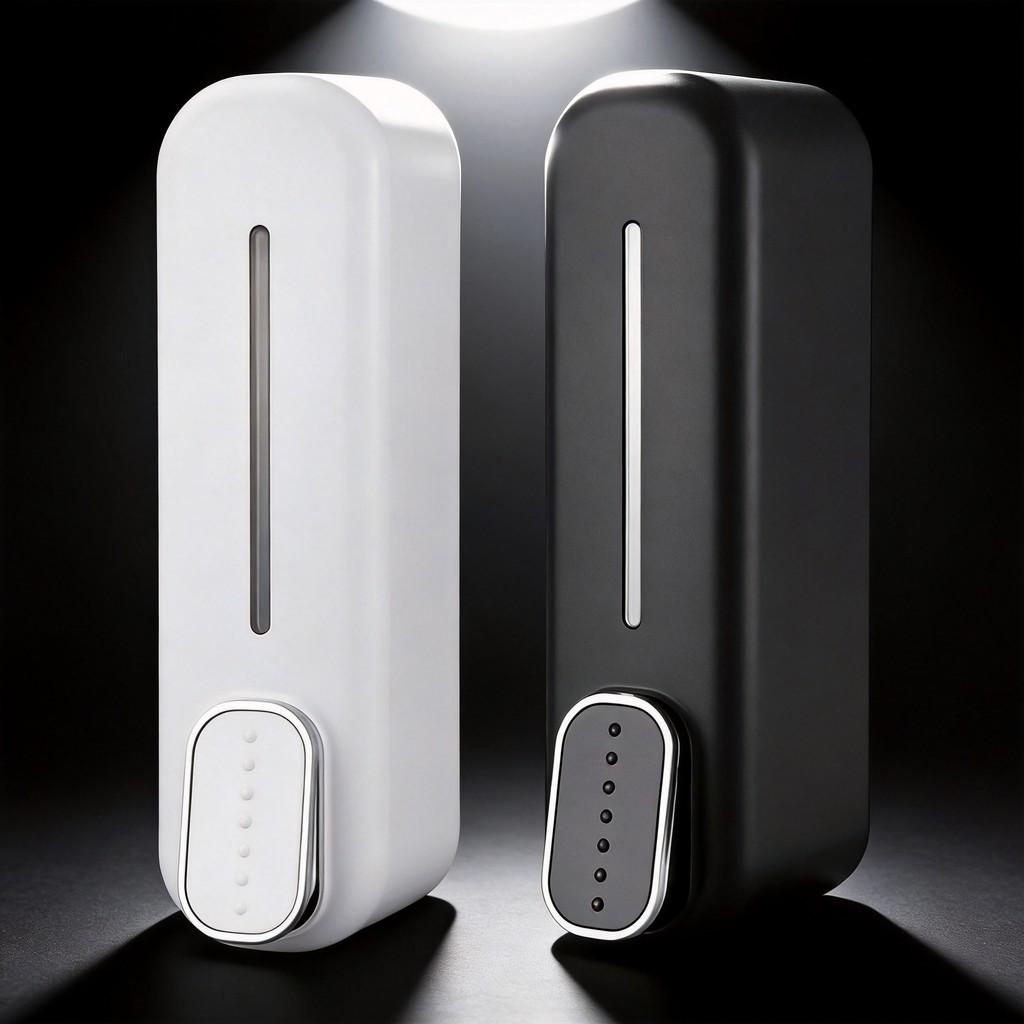 Modern Minimalist Wall Mount Hand Press Soap Dispenser For Hotels Bathroom Use