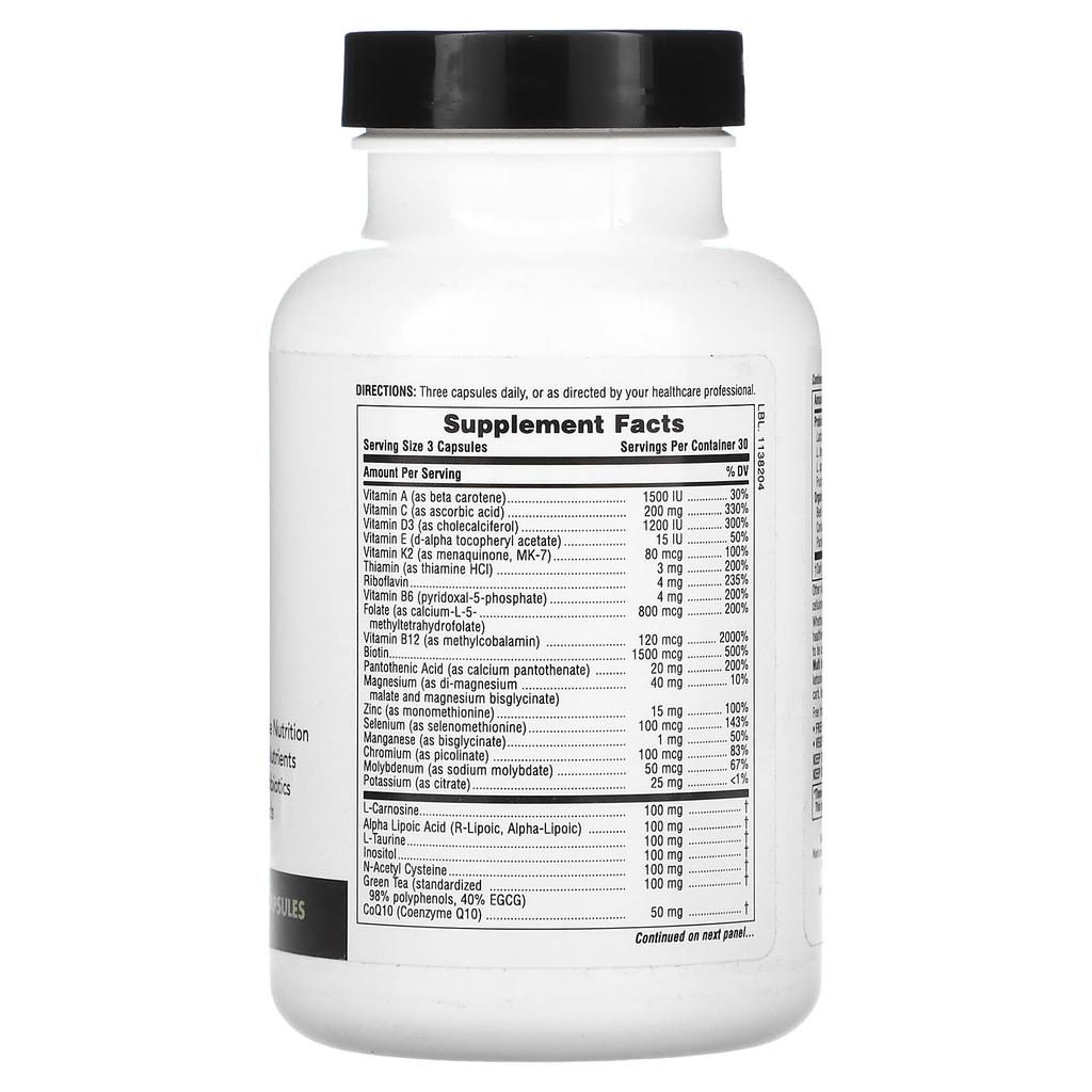 Ketoliving, Daily Multi, 90 Capsules