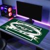 Коврик для мыши с логотипом New York Jets - Нескользящая резиновая основа, Гладкая поверхность для работы, игр, офиса и дома, Настольный коврик для мыши