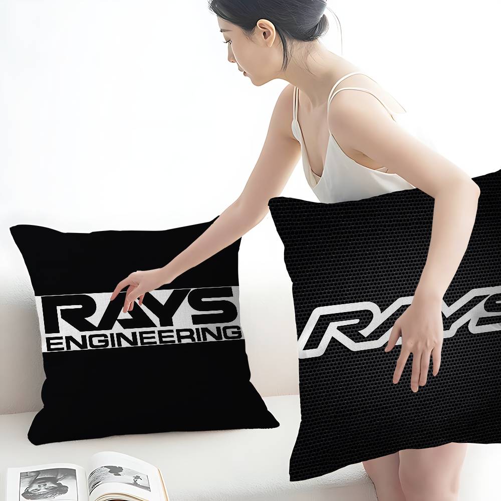 R-Rays Wheels Personalized Picture Text Home Decorative Pillows Household Gifts 45X45Cm