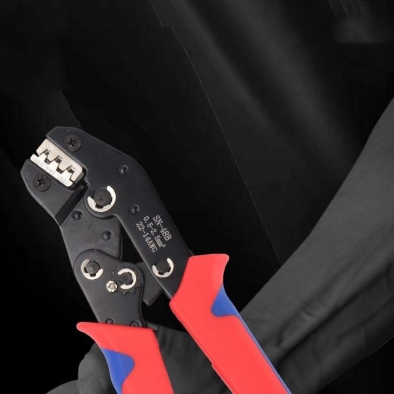 Обновите свои соединения с помощью этого профессионального кримпера с храповым механизмом для клемм Dupont Molex JST TE и контактов EPC PCIE SATA