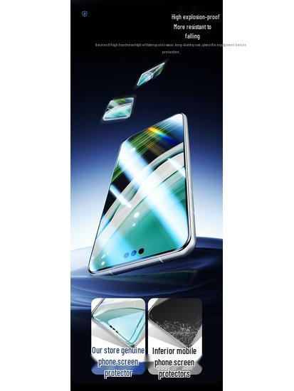 Изогнутое HD Закаленное Стекло Защитная Пленка для Экрана Vivo X200PRO/X100PRO/Y300PRO с Безпылевым Нанесением