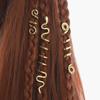 3pcs Metal Cuff Clips Hair Braid Rings Celtic Knot Dreadlock Beads Viking Beads for Women Girls