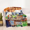 Pumpkin Party Night Customize Your Name Blanket Gift Personalized Blanket Durable Comfort Perfect for Seaside Home Decor Sofa Livingroom All-Season Us