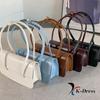 Square Simple Tote Shoulder Bag (5 Colors)