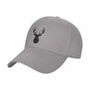 Summer Casual Baseball Cap Antlers Kpop Rock Hip Hop Hats For Women Men Sunscreen  Vintage Snapback Cap