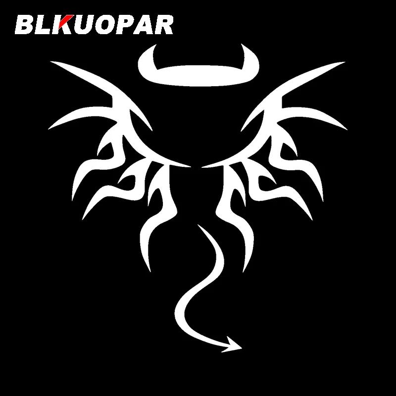 BLKUOPAR for Demon Car Stickers Fashionable Cartoon Decals Anime Scratch-Proof Creative Windows Refrigerator Decor Car Label