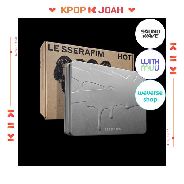 (ЖЕСТЯНОЙ КЕЙС вер.) LE SSERAFIM [HOT] 5-й МИНИ-АЛЬБОМ