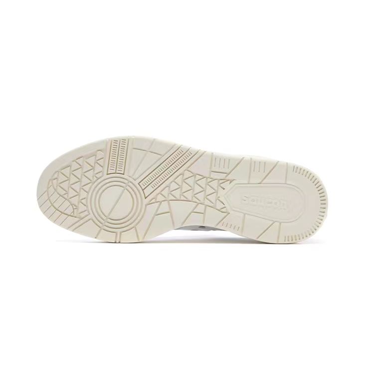 SAUCONY Cross Jz Замшевые Ретро Простые Нескользящие Износостойкие Низкие Кроссовки для Повседневной Носки Унисекс Кроссовки Светло-Серые S79046-2