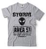 Storm Area 51 Tshirt They Cant Stop Us All UFO Event Alien TShirt Area 51