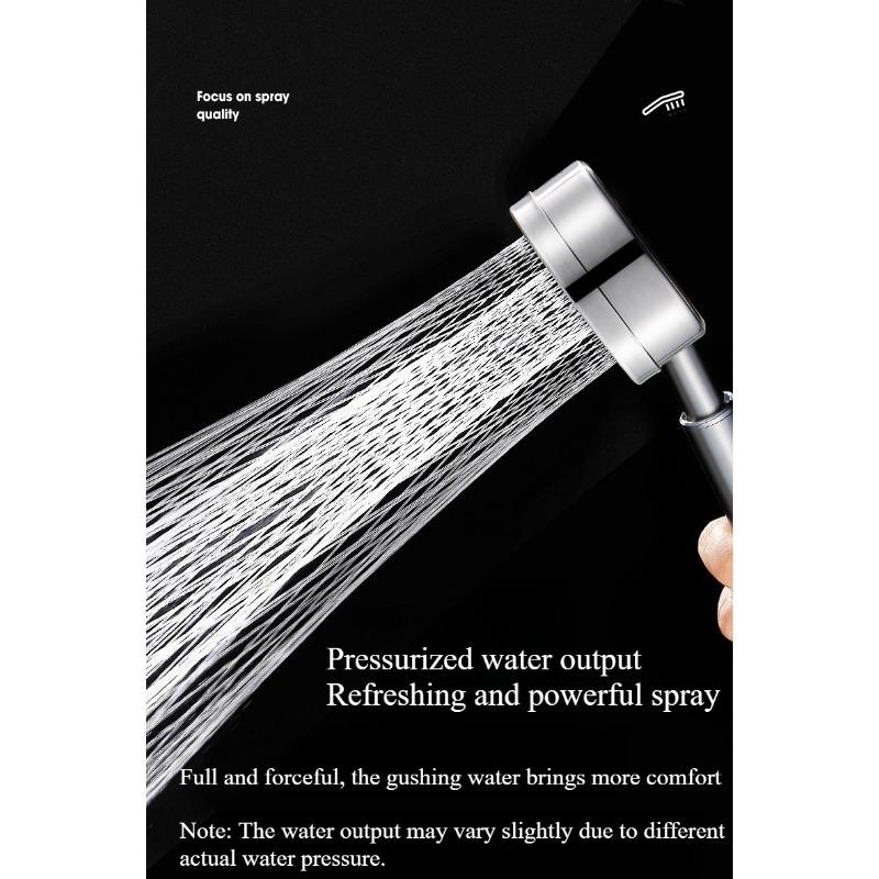 1 шт. душевая лейка ручная напорная из нержавеющей стали 304, одинарная