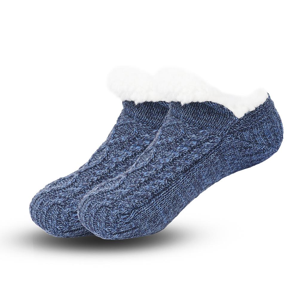 Unisex Fluffy Fuzzy Warm Slipper Socks for Men Women Thick Fleece Lined Non-Slip Socks Indoor Floor