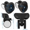 1 Pair Durable PET, PP Luggage Wheel Quiet With Screws Spinner Wheels Trolley Wheel Outdoor Supplies