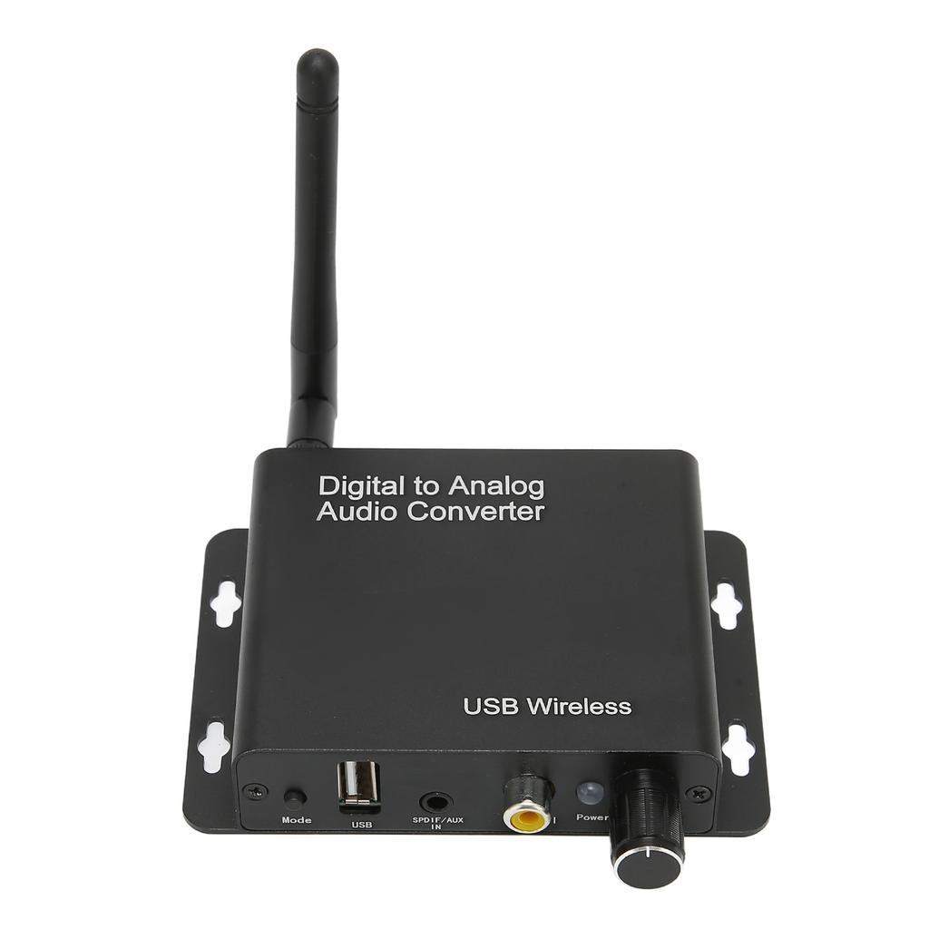 Цифро-аналоговый преобразователь звука Высокоинтегрированный DC5V2A стерео Bluetooth-преобразователь звука для дома