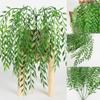 Realistic Hanging Weeping Willow Fake Green Ivy Vines 52 Cm For Party Decor
