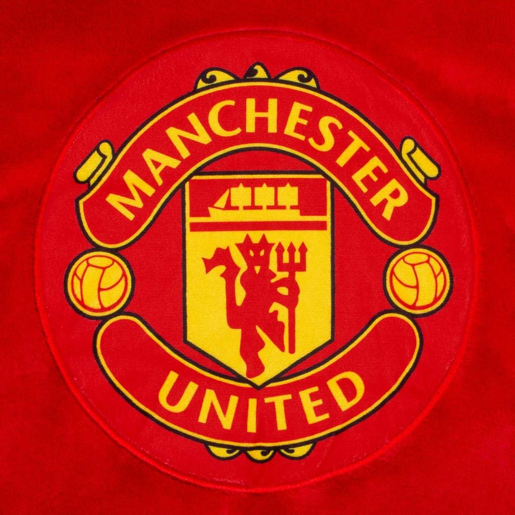 Manchester United FC Unisex Adult Crest Oversized Blanket Hoodie