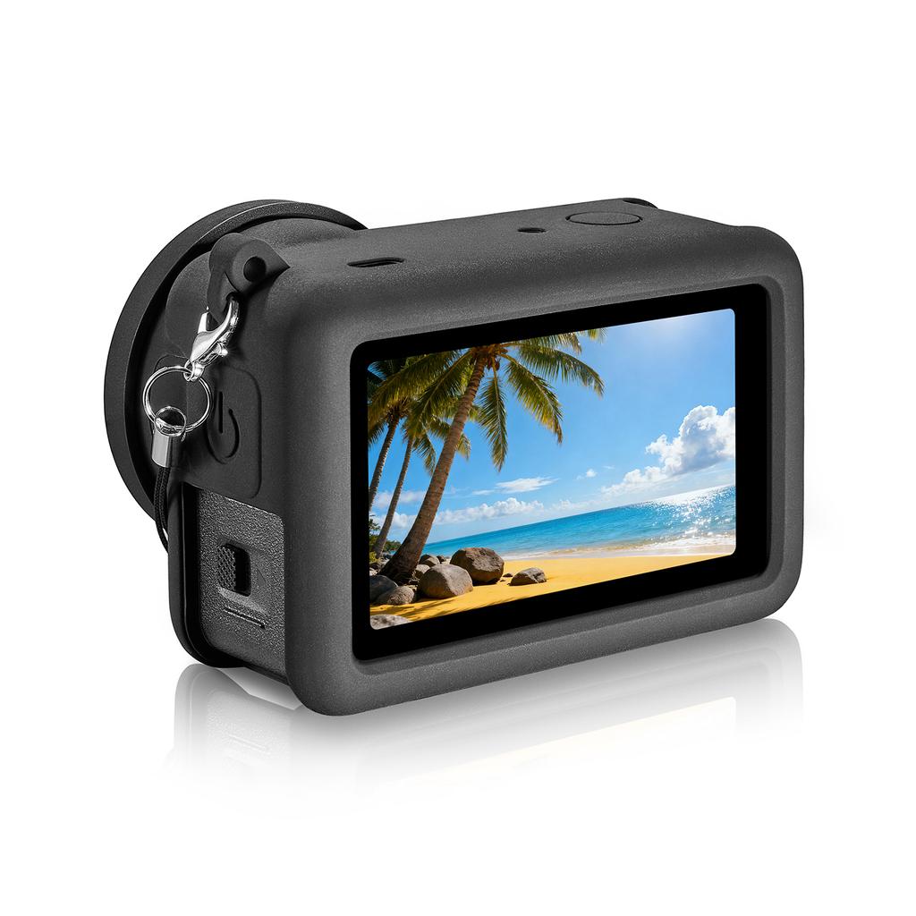Силиконовый защитный чехол для DJI Osmo Action 6, ударопрочная защитная крышка с крышкой для объектива, аксессуары для камеры DJI Osmo Action 6