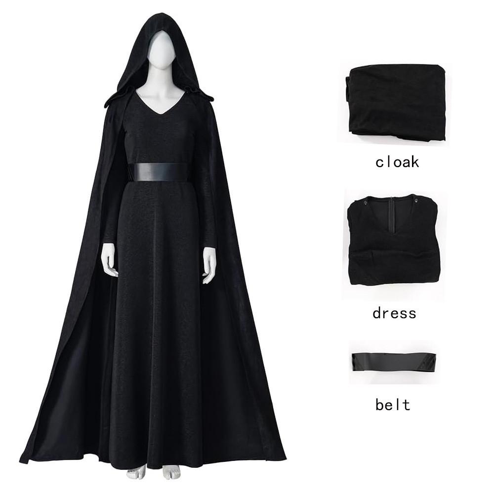 Star Wars 9 Dark Rey Cosplay Dress With Polyester And Spandex For Halloween Parties And Events