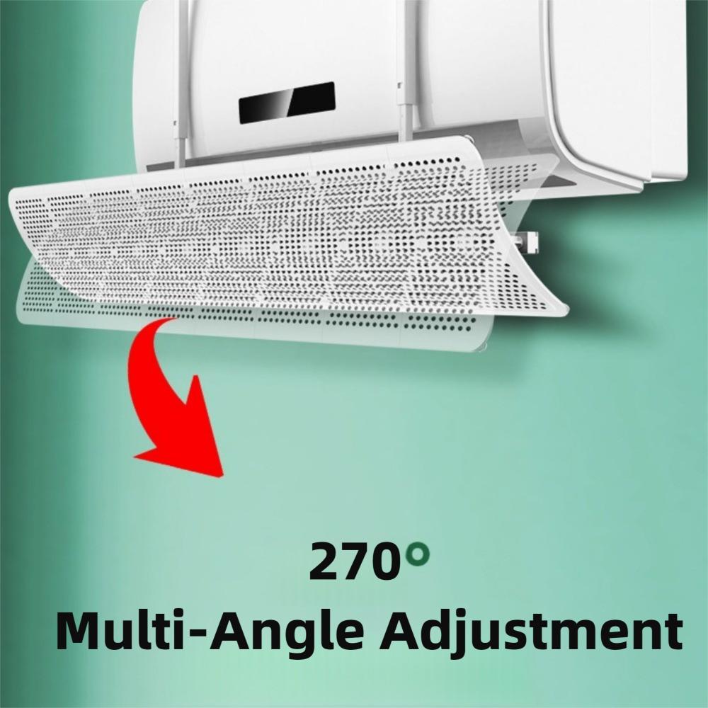 Adjustable Air-Conditioner Outlet Baffle Universal Air Conditioning Guide Plate for Home