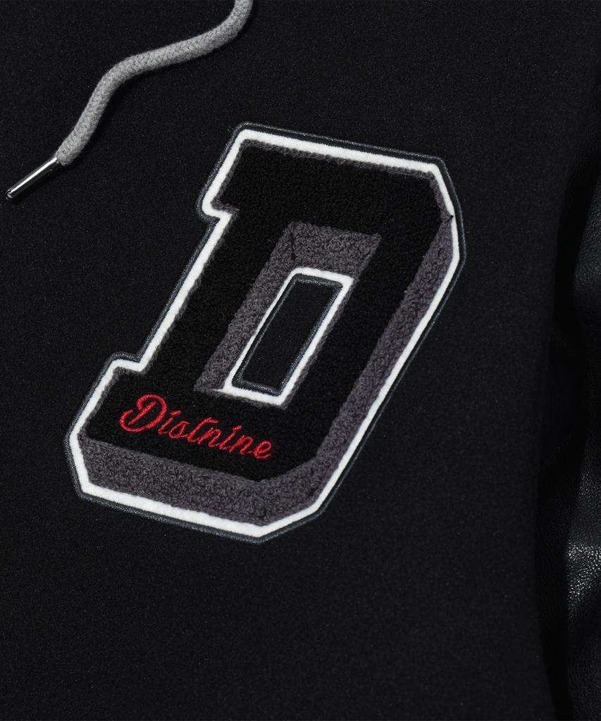 Distn9Ne D Wappen Спортивный утепленный джемпер Черный (Lo1Ju016-076)