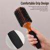 5 Sizes Round Hair Brush Wooden Handle Hair Comb High Quality Boar Bristle Brush  Salon Use