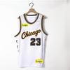 Embroidered Chicago Basketball Jersey Men Women Sportswear Short Sleeve Breathable Bamboo Charcoal Fiber Team Uniform