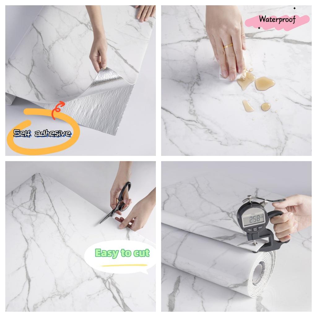 Настенные наклейки, Водонепроницаемые пенопластовые настенные наклейки с алюминиевой подложкой, Подходят для гостиной, спальни, офиса - Прямое совпадение