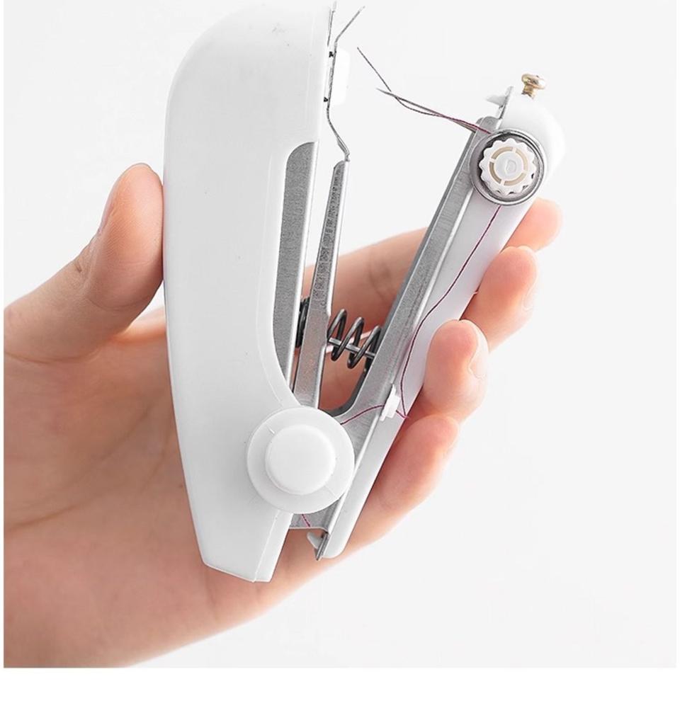 Портативные Мини Беспроводные Швейные Машинки Ручная Швейная Машина Полезно для DIY Домашней Одежды Кожи Ручные Инструменты Аксессуары