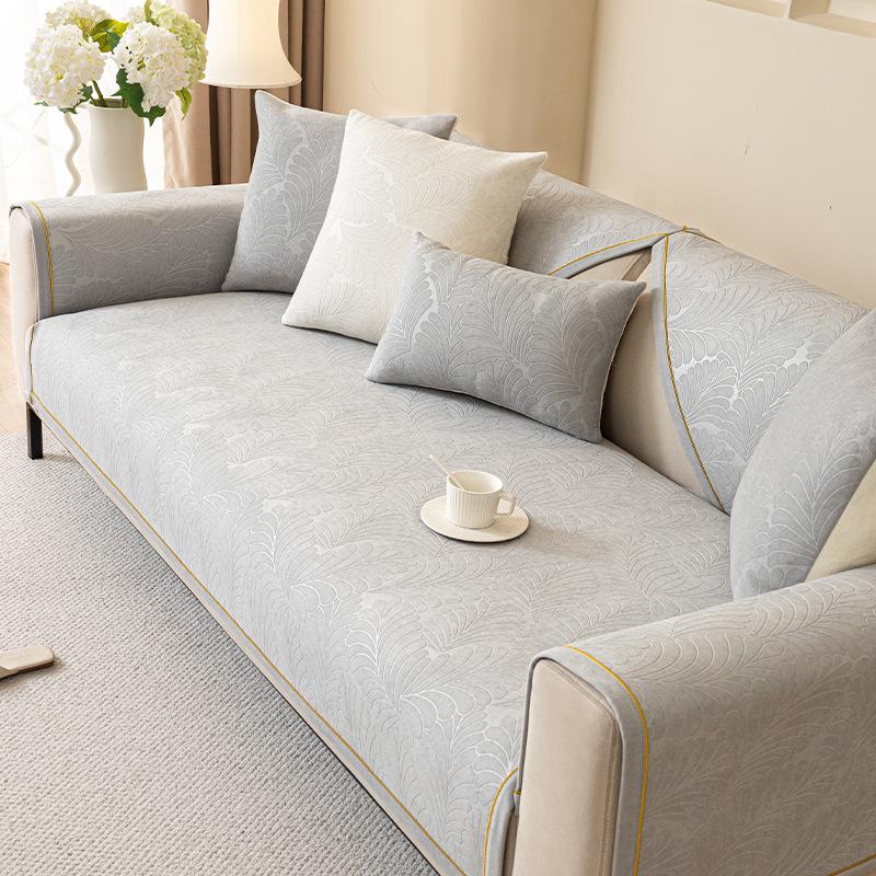 Light Luxury Modern Simple Wind Four-Season Universal Non-Slip Sofa Cushion Cover