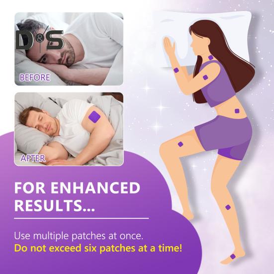 30/60 шт. пластыри для сна натуральные растения быстродействующие снотворные пластыри портативные дорожные для мужчин и женщин снятие усталости тела наклейки для глубокого сна