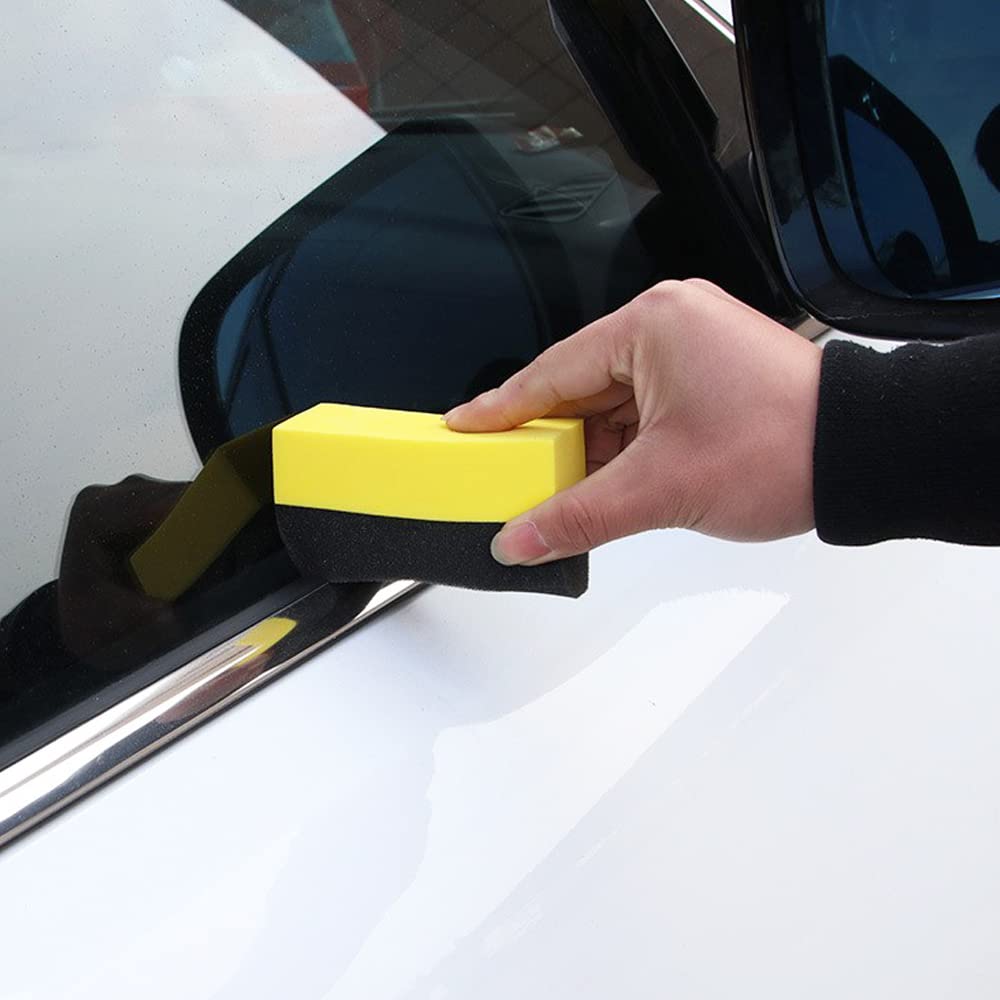 Губка для мойки автомобиля, Шина, Набор из 10 штук, Арочного типа, Покрытие для шин автомобиля и мотоцикла,