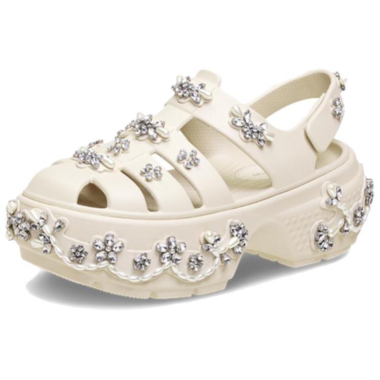 Crocs X SIMONE ROCHA Снежный Дом EVA Римские Сандалии Унисекс Бетонно-Серый 211428-160