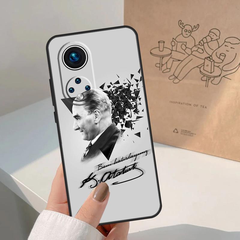 Турция Мустафа Кемаль Ататюрк Для Honor Magic 7 Lite 5 6 8 Pro Чехол Для Honor 400 200 90 70 50 X8c X8b X9a X9b X9c X9d Win