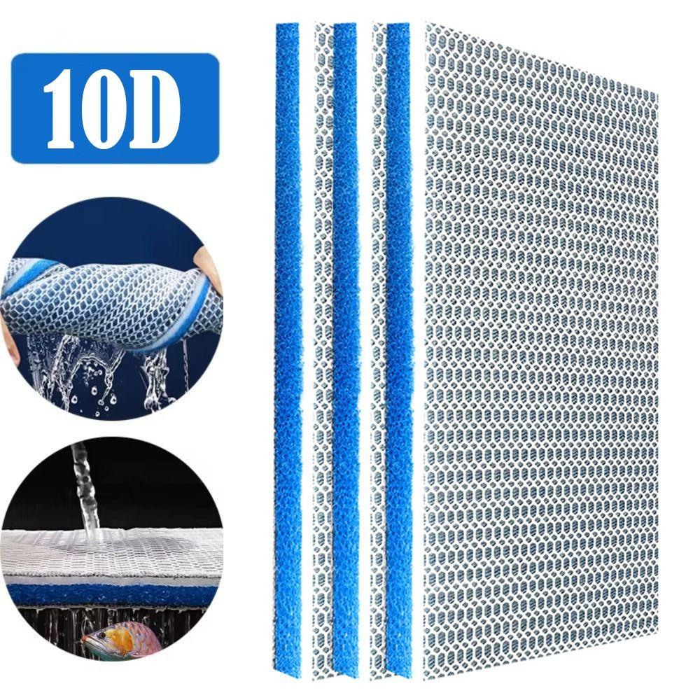 Reusable Biochemical Filter High-Density Fish Tank Filter Media Foam  Aquarium Accessories