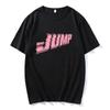 Jump Graphic T Shirts Kpop Korean Girls' Band T-shirts Cotton Fashion Short Sleeve T Shirt Men Women Clothing Tees Unisex