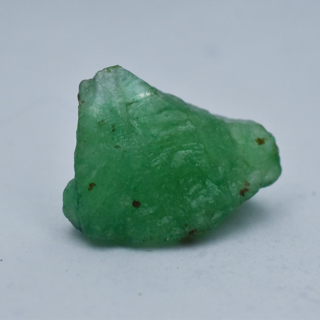86.80 Ct Natural Green Emerald Huge Rough Earth-Mined Loose Gemstone