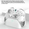 Gamepad with Customizable Button Modules Interactive Charging Base Multi-Platform Use Bluetooth-compatible 5.3 Turbo Macro Functions Game Controller