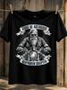 Sons Of Arthrose Bearded Biker On Motorcycle With Banner Lettering Dark Club Parody Aging Rider Unisex All TShirt