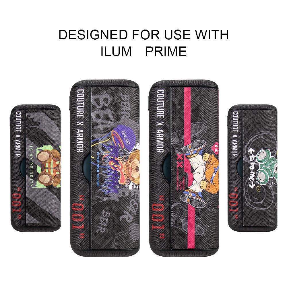 Кожаный чехол для IQO ILUM PRIME ONE - Вмещает 20 стиков SMARTCORE