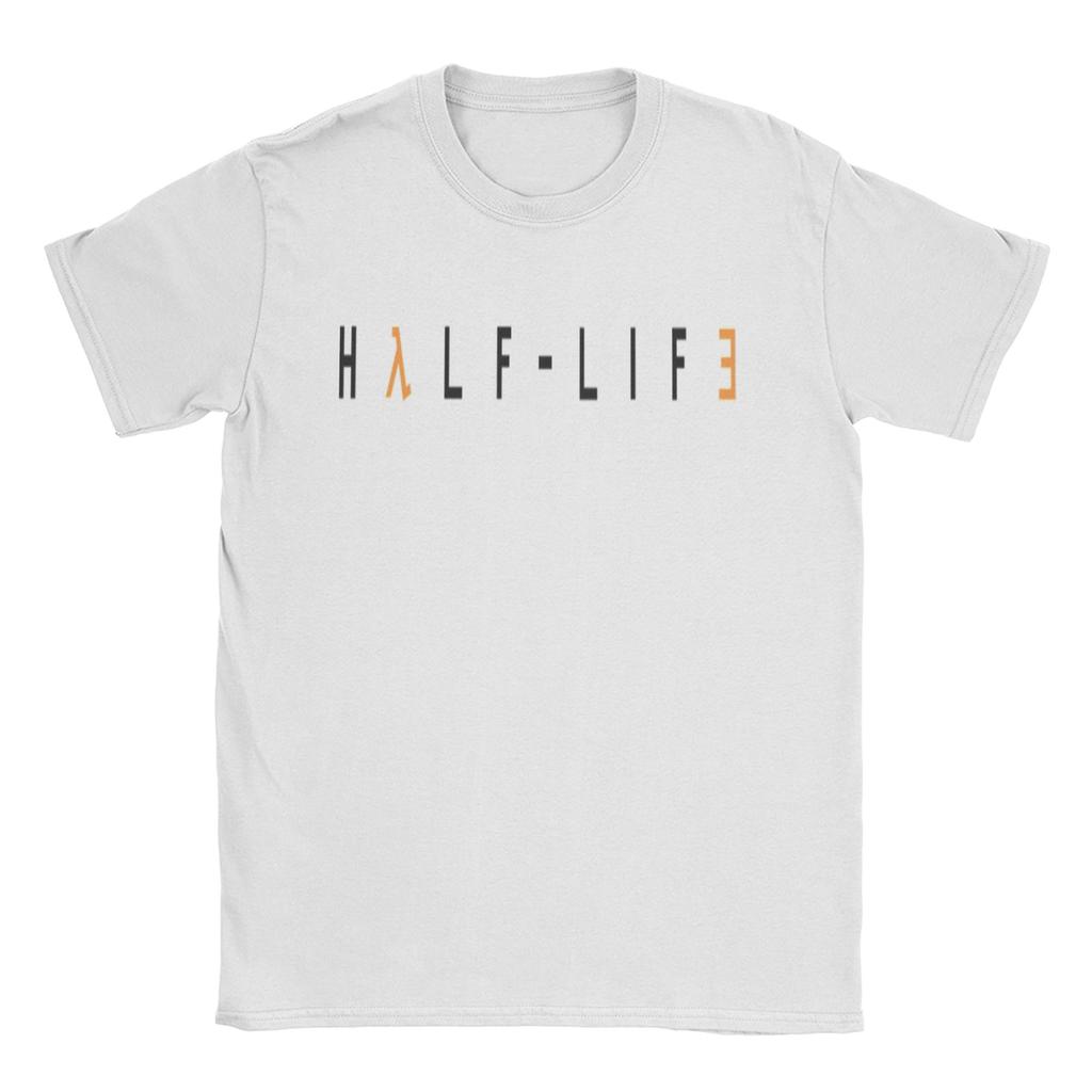 Футболки Half Life 3 Унисекс Женские 100% Хлопок Повседневные Футболки С Круглым Вырезом Футболки С Коротким Рукавом Одежда Подарок на День Рождения