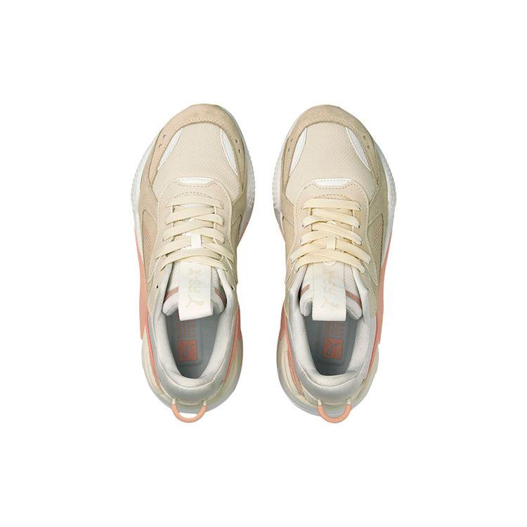 Puma Женские повседневные кроссовки-полуботинки Khaki Pink White RS-X Reinvent 371008-11