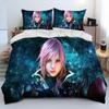 Final Fantasy Series Игры Комплект постельного белья для мальчиков и девочек Twin Queen King Size Пододеяльник Наволочка Кровать для мальчиков Взрослый Домашний текстиль