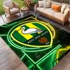 ADO Den Haag Print Rug, Washable Floor Carpet, For Entryway Dorm Laundry Room Office Study, Home Decor Birthday Christmas Gift