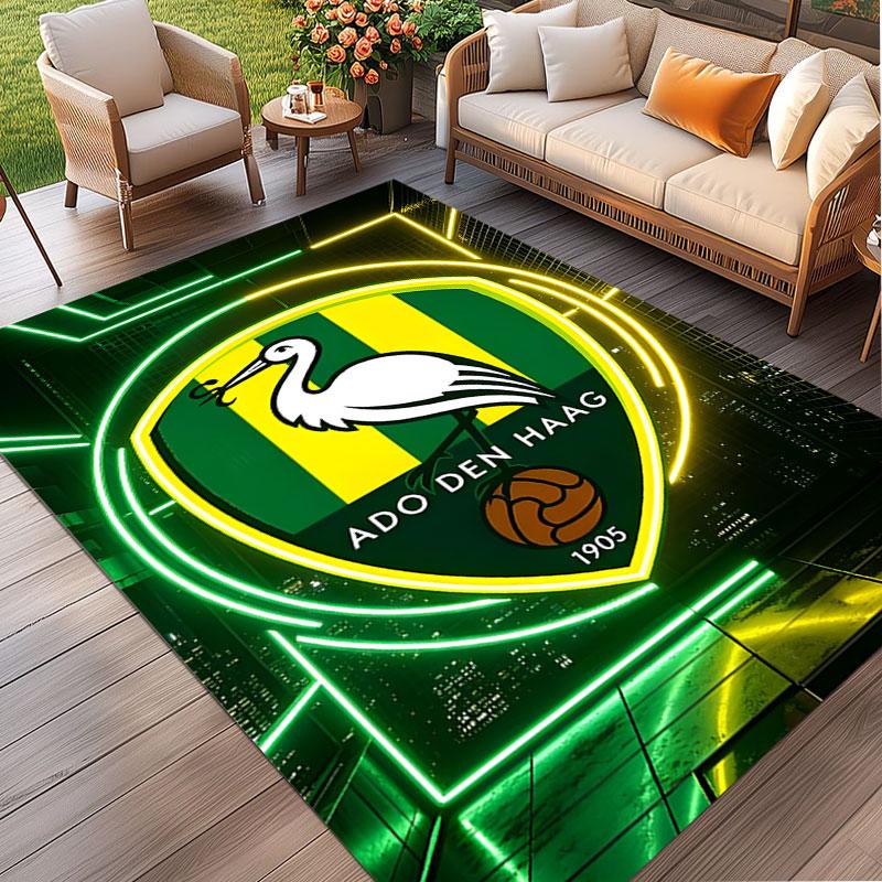 ADO Den Haag Print Rug, Washable Floor Carpet, For Entryway Dorm Laundry Room Office Study, Home Decor Birthday Christmas Gift