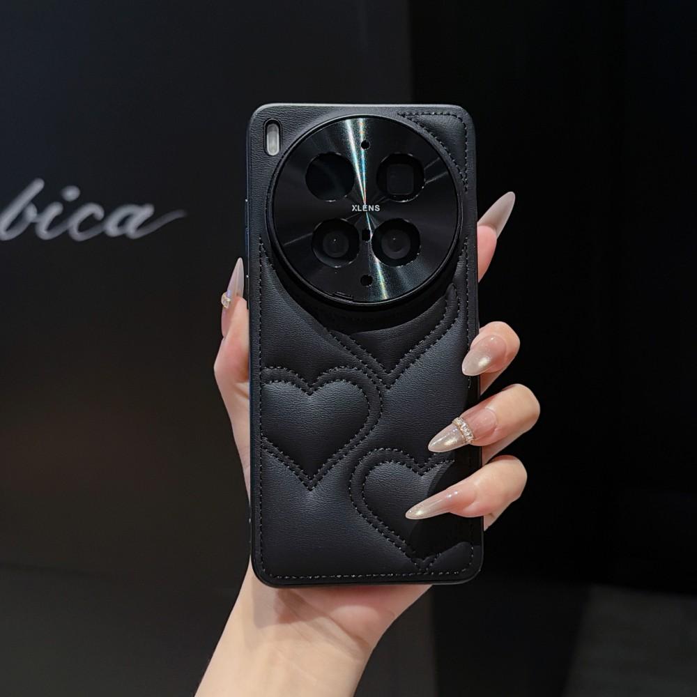 Для VIVO X300 Ultra Чехол Роскошная PU Кожа Любовь Защита Камеры Задняя Крышка Чехол Для VIVO X300 X200 Pro Mini X200S X200Ultra Оболочка
