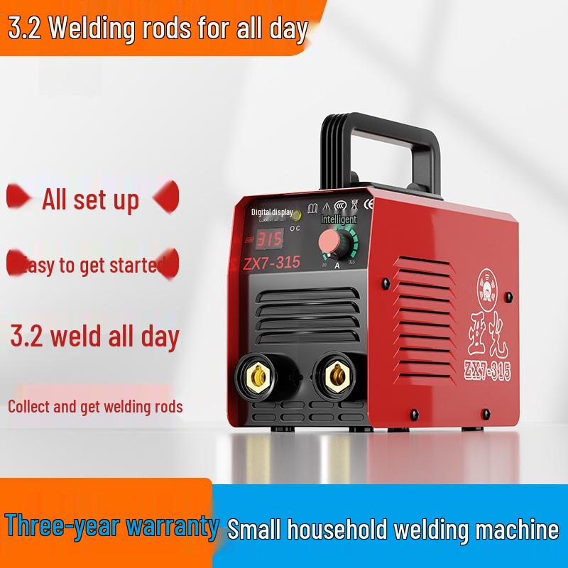 High-Power Portable Handheld Electric Welder: Outdoor Non-Stick Multifunction DC Model