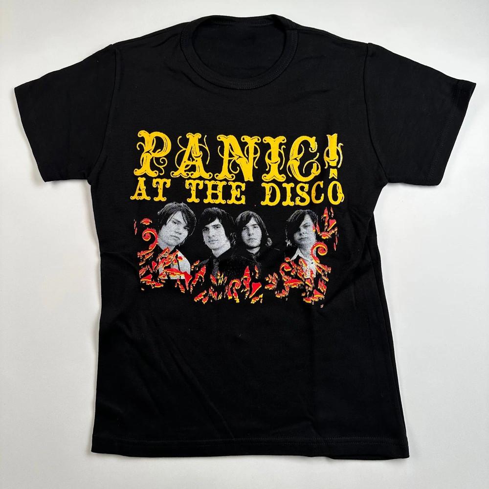 Винтажная футболка Panic At The Disco Все размеры от S до 5XL IL971 Унисекс футболка
